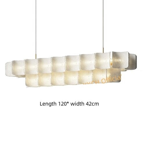 ChandeliersDecor.com-Kitchen Island-Acrylic Chandelier: Elegant Lighting Fixture