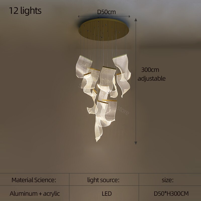 ChandeliersDecor.com-Chandeliers-Acrylic Chandelier: Illuminate Your Space