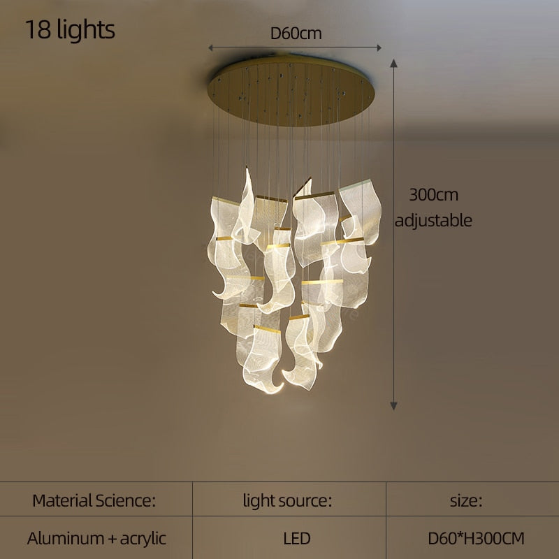 ChandeliersDecor.com-Chandeliers-Acrylic Chandelier: Illuminate Your Space