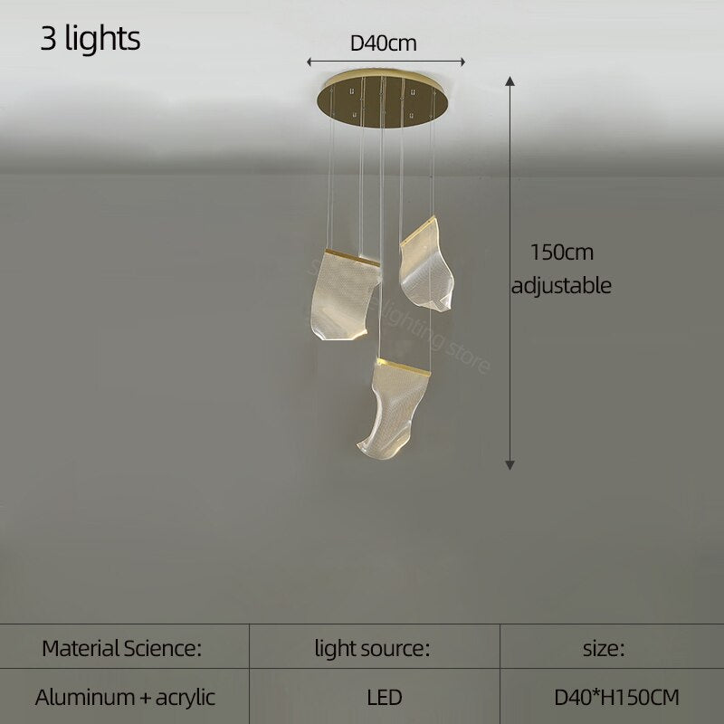 ChandeliersDecor.com-Chandeliers-Acrylic Chandelier: Illuminate Your Space