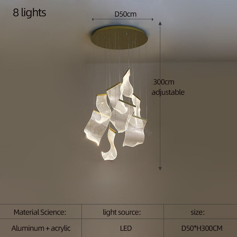 ChandeliersDecor.com-Chandeliers-Acrylic Chandelier: Illuminate Your Space