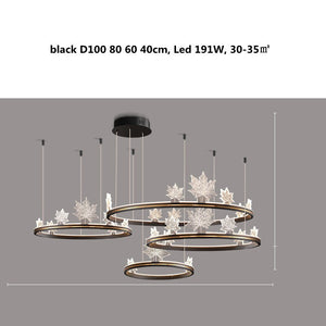 ChandeliersDecor.com-Chandeliers-Acrylic Flower Chandelier - Find the Perfect Lighting