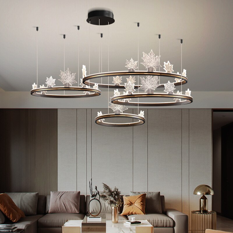 ChandeliersDecor.com-Chandeliers-Acrylic Flower Chandelier - Find the Perfect Lighting