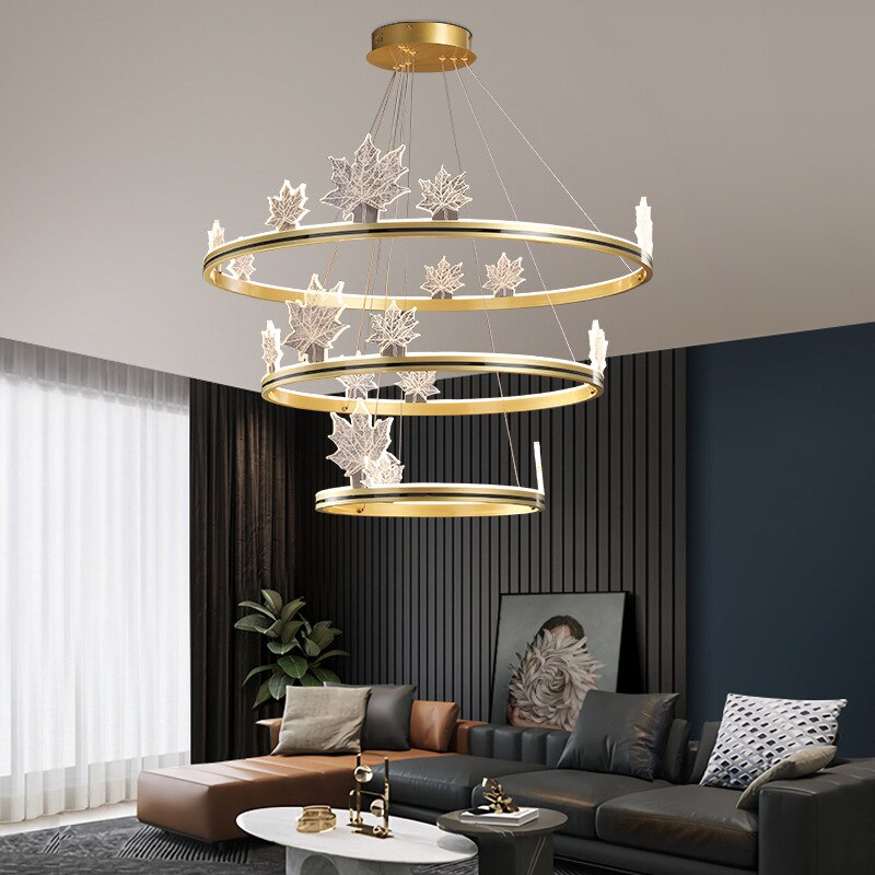 ChandeliersDecor.com-Chandeliers-Acrylic Flower Chandelier - Find the Perfect Lighting