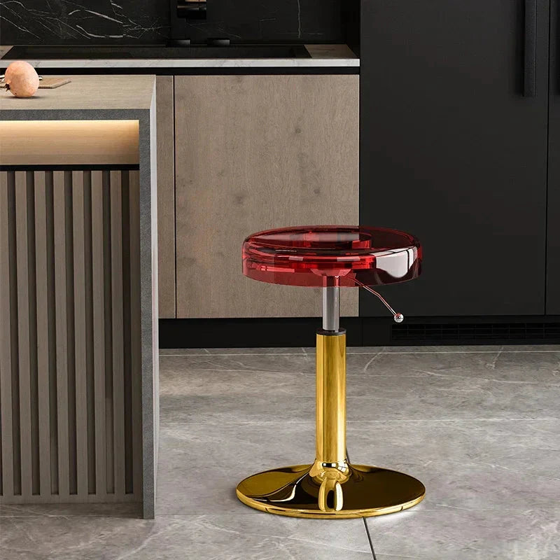 ChandeliersDecor.com-Bar Stools-Acrylic High-End Kitchen Island Counter bar Stool