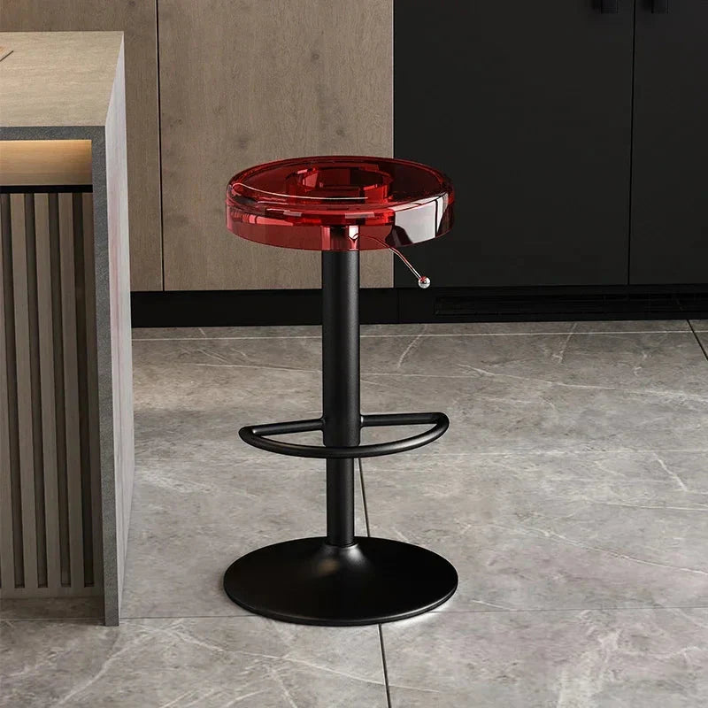 ChandeliersDecor.com-Bar Stools-Acrylic High-End Kitchen Island Counter bar Stool