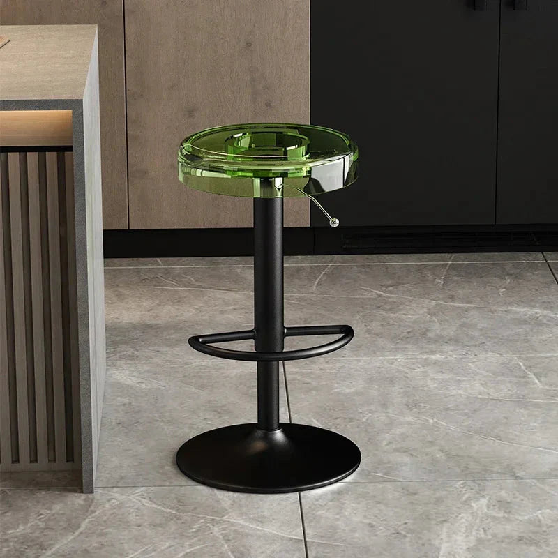 ChandeliersDecor.com-Bar Stools-Acrylic High-End Kitchen Island Counter bar Stool
