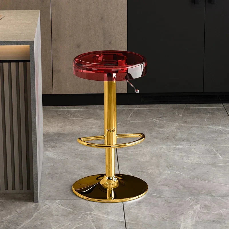 ChandeliersDecor.com-Bar Stools-Acrylic High-End Kitchen Island Counter bar Stool