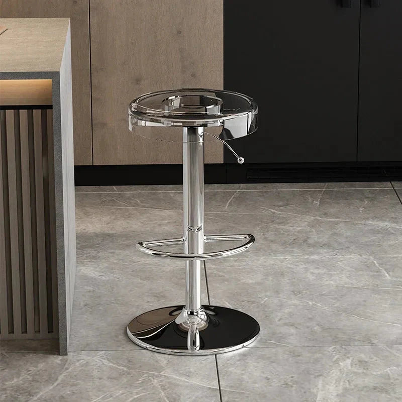 ChandeliersDecor.com-Bar Stools-Acrylic High-End Kitchen Island Counter bar Stool