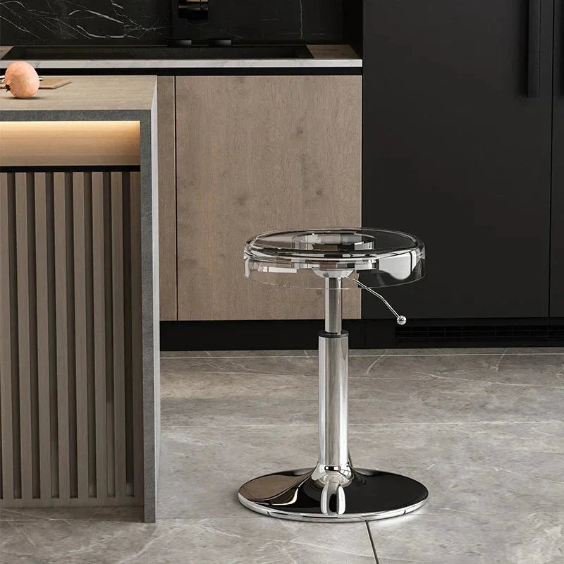 ChandeliersDecor.com-Bar Stools-Acrylic High-End Kitchen Island Counter bar Stool