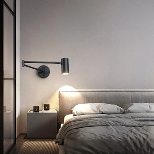 ChandeliersDecor.com-Wall Lights-Adjustable Wall Lamp - Swivel Arm Design