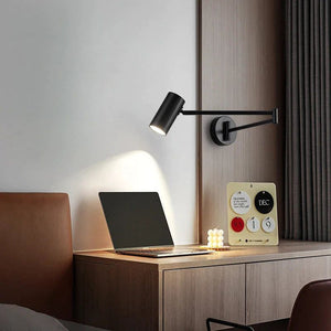 ChandeliersDecor.com-Wall Lights-Adjustable Wall Lamp - Swivel Arm Design