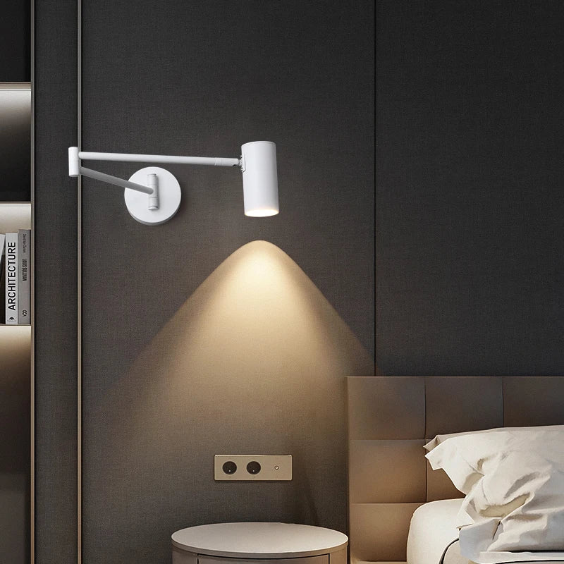 ChandeliersDecor.com-Wall Lights-Adjustable Wall Lamp - Swivel Arm Design