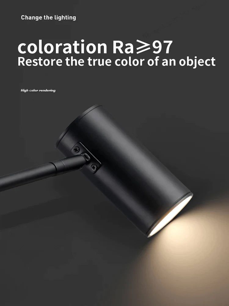 ChandeliersDecor.com-Wall Lights-Adjustable Wall Lamp - Swivel Arm Design
