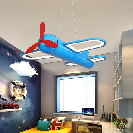 ChandeliersDecor.com-Kids Room Nursery Lighting-Aeroplane Helicopter Ceiling Light - Aviation-Inspired Decor