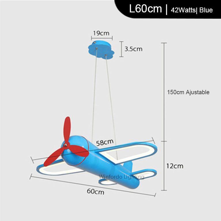 ChandeliersDecor.com-Kids Room Nursery Lighting-Aeroplane Helicopter Ceiling Light - Aviation-Inspired Decor