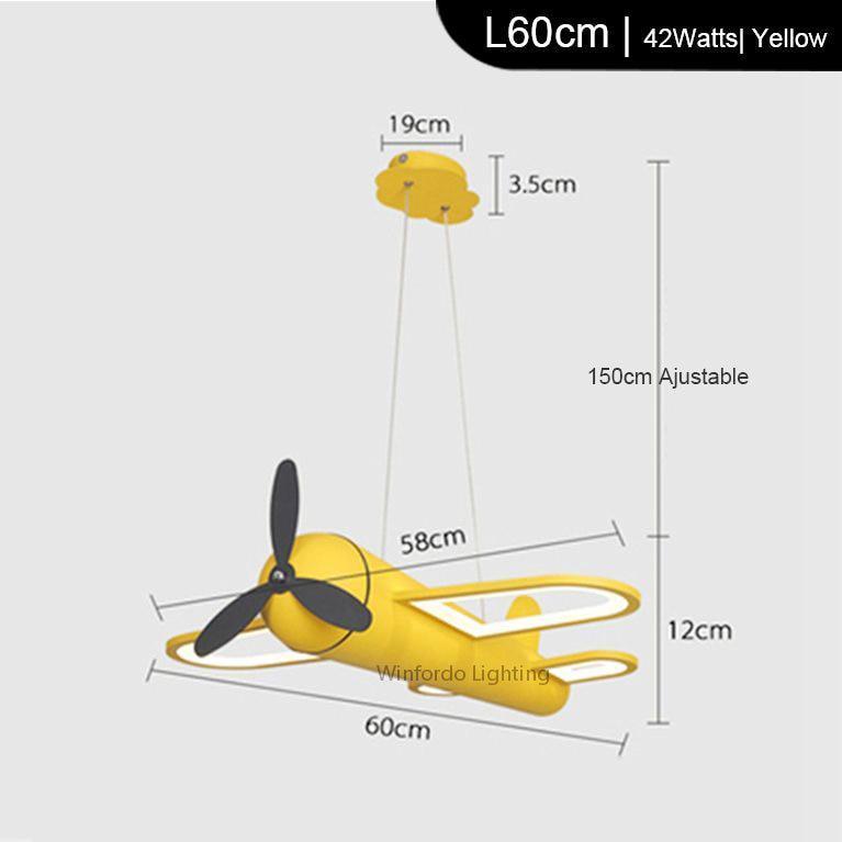 ChandeliersDecor.com-Kids Room Nursery Lighting-Aeroplane Helicopter Ceiling Light - Aviation-Inspired Decor