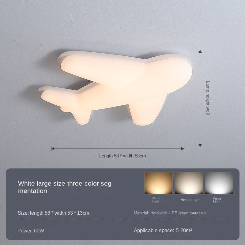 ChandeliersDecor.com-Kids Room Nursery Lighting-Aeroplane Light - Unique and Stylish Lighting Fixture