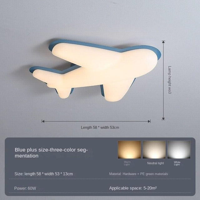 ChandeliersDecor.com-Kids Room Nursery Lighting-Aeroplane Light - Unique and Stylish Lighting Fixture