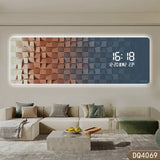 ChandeliersDecor.com-Wall Clocks-Aesthetic Luminous Digital Clock for Living Room