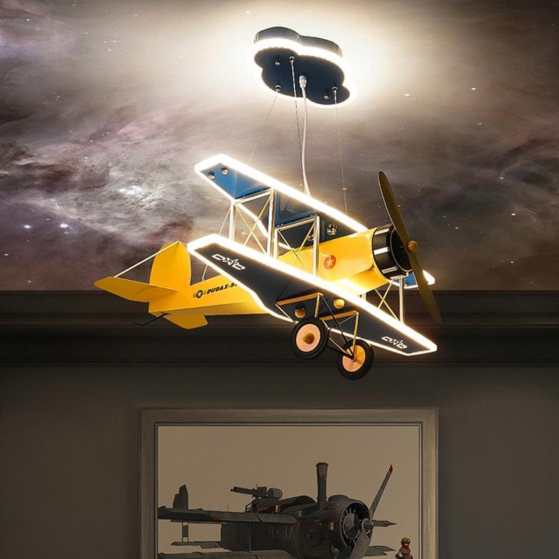 ChandeliersDecor.com-Kids Room Nursery Lighting-Aircraft Plane Light - Illuminate Your Aviation Experience