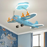 ChandeliersDecor.com-Kids Room Nursery Lighting-Airplane Air Force One Ceiling Light for Kids Room