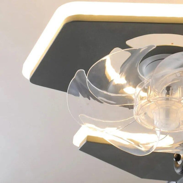 ChandeliersDecor.com-Kids Room Nursery Lighting-Airplane Ceiling Light with Fan for Kids Room