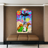 ChandeliersDecor.com-Monopoly Wall Poster-Alec Monopoly Art: Discover Oil Millionaire