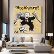 ChandeliersDecor.com-Monopoly Wall Poster-Alec Monopoly Art in Healthcare Medical Newspaper