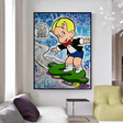 ChandeliersDecor.com-Monopoly Wall Poster-Alec Monopoly Art: Richie Rich Money Skating