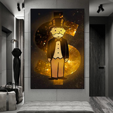 ChandeliersDecor.com-Monopoly Wall Poster-Alec Monopoly Man Gold: Unraveling the Iconic Quirkiness