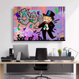 ChandeliersDecor.com-Monopoly Wall Poster-Alec Monopoly Man Hoops: Exclusive urban art inspiration
