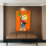 ChandeliersDecor.com-Monopoly Wall Poster-Alec Monopoly Richie Rich Money Man Canvas Print