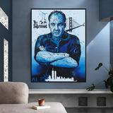 ChandeliersDecor.com-Monopoly Wall Poster-Alec Monopoly Tony Soprano Hollywood Series Canvas Wall Art