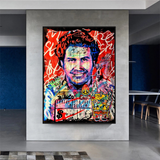 ChandeliersDecor.com-Godfather Wall Art-Alec Pablo Escobar Art: Captivating and Authentic Creations