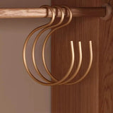 ChandeliersDecor.com-Drying Racks & Hangers-Aluminum Alloy 5pcs S-Shape Hooks Hangers