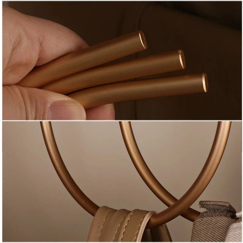 ChandeliersDecor.com-Drying Racks & Hangers-Aluminum Alloy 5pcs S-Shape Hooks Hangers