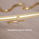 ChandeliersDecor.com-Drying Racks & Hangers-Aluminum Alloy Wave Shaped 5pcs Clothes Hanger