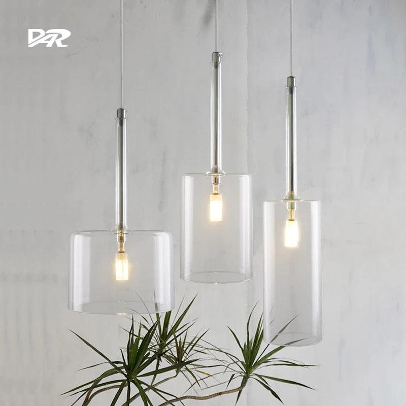 ChandeliersDecor.com-Kitchen Island-Amp up Your Décor with Glass Pendant Hanging Lights