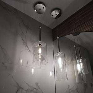 ChandeliersDecor.com-Kitchen Island-Amp up Your Décor with Glass Pendant Hanging Lights
