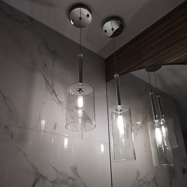 ChandeliersDecor.com-Kitchen Island-Amp up Your Décor with Glass Pendant Hanging Lights