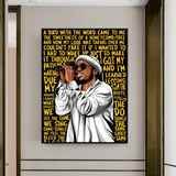 ChandeliersDecor.com-Wall Posters-Anderson Paak Singer Rapper Canvas Wall Art