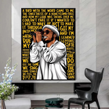 ChandeliersDecor.com-Wall Posters-Anderson Paak Singer Rapper Canvas Wall Art