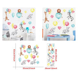 ChandeliersDecor.com-Home Decor Decals-Animal Balloon Nursery Wall Sticker - Gifts for Kids
