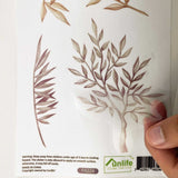 ChandeliersDecor.com-Kids Nursery Bohemian Wall Decals-Animals Boho Leaves Kids Wall Stickers - Creative Room Decor