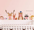 ChandeliersDecor.com-Home Decor Decals-Animals Wall Sticker For Kids Room | Cute Animals Wall Decal