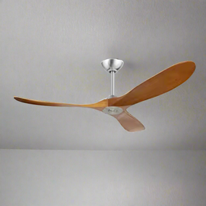 ChandeliersDecor.com-Ceiling Fans-Antique Wooden Blades Large Fan: Elegance Meets Functionality