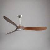 ChandeliersDecor.com-Ceiling Fans-Antique Wooden Blades Large Fan: Elegance Meets Functionality