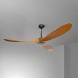ChandeliersDecor.com-Ceiling Fans-Antique Wooden Blades Large Fan: Elegance Meets Functionality