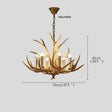 ChandeliersDecor.com-Chandeliers-Antler Chandelier Lighting - Cottage Look